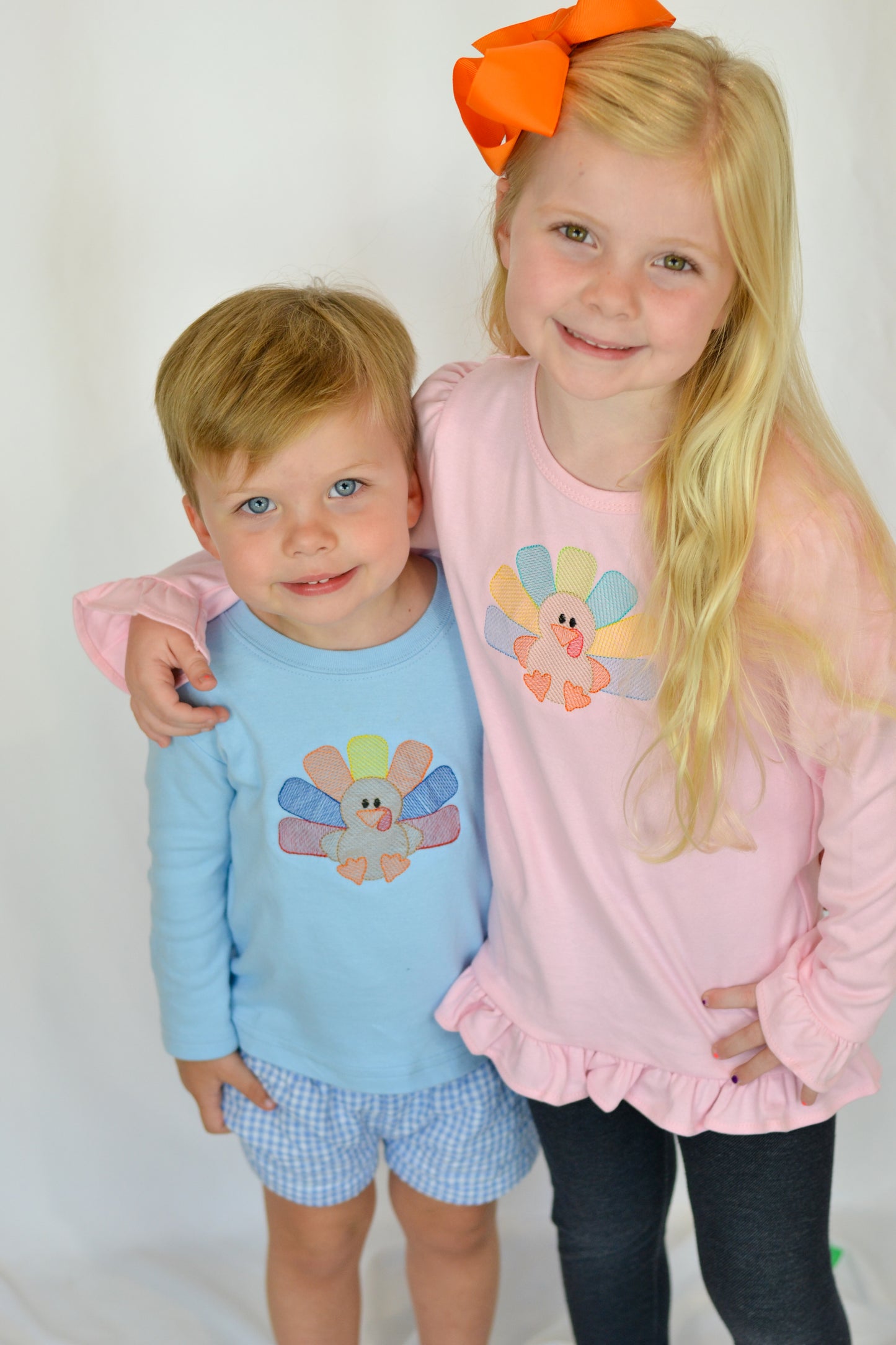 Turkey Long Sleeve Ruffle Shirt