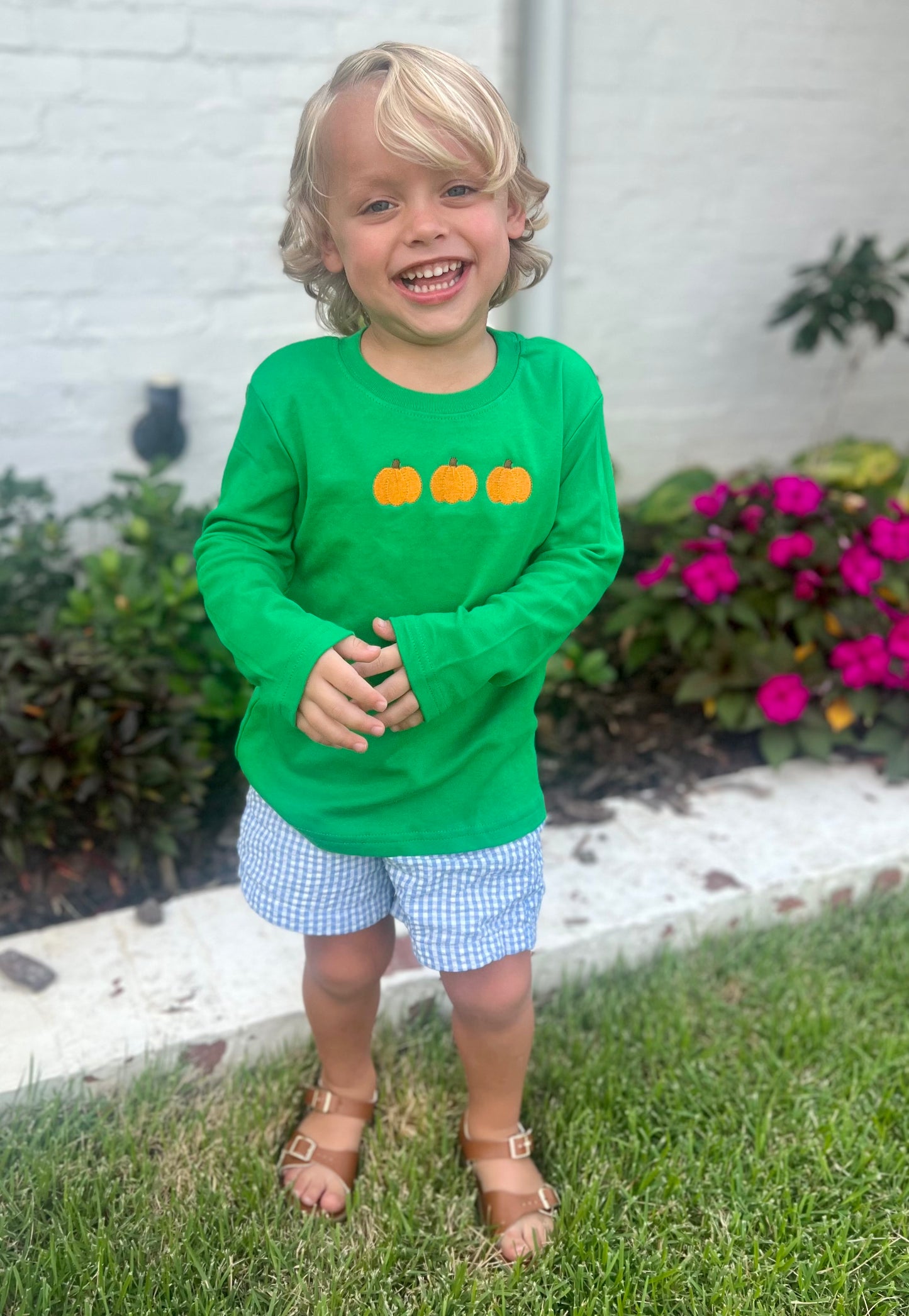 Pumpkin Trio Long Sleeve Shirt