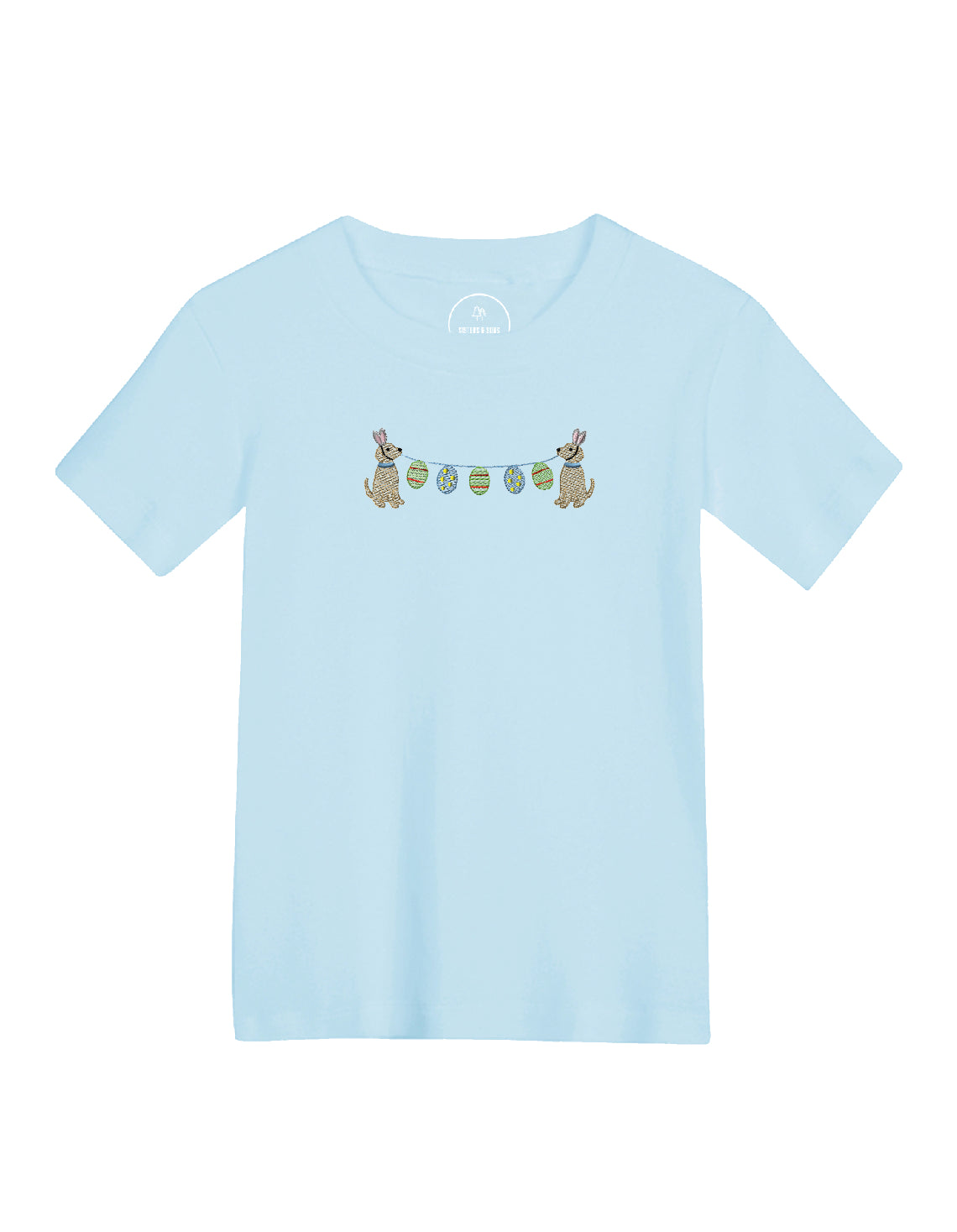 Easter Boys Dog Short Sleeve Shirt