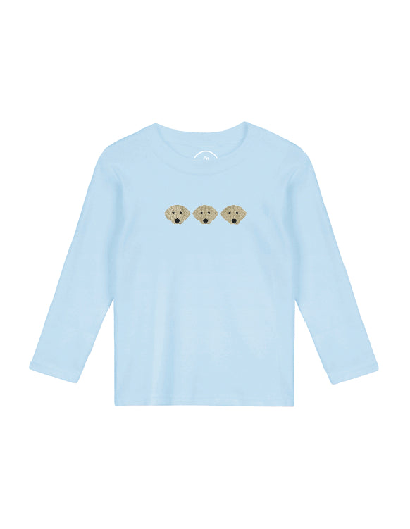 Puppy Faces Long Sleeve Shirt