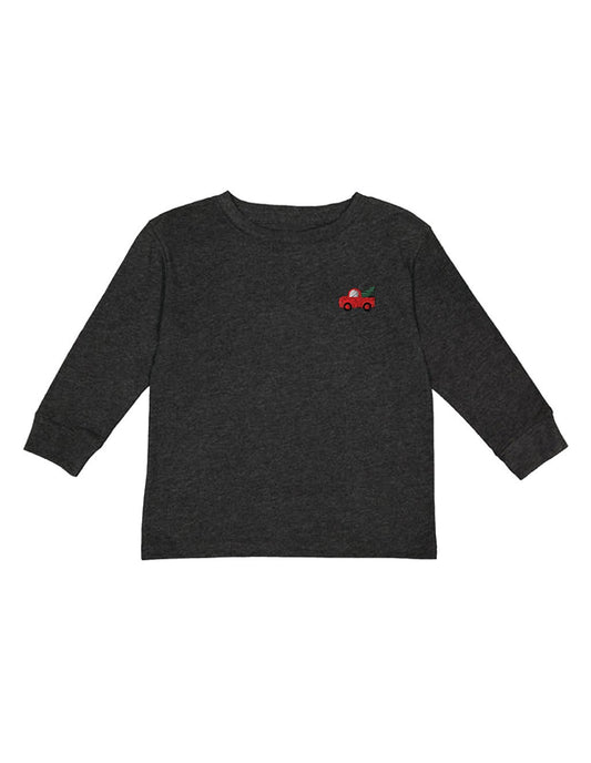 Mini Christmas Truck Long Sleeve Shirt