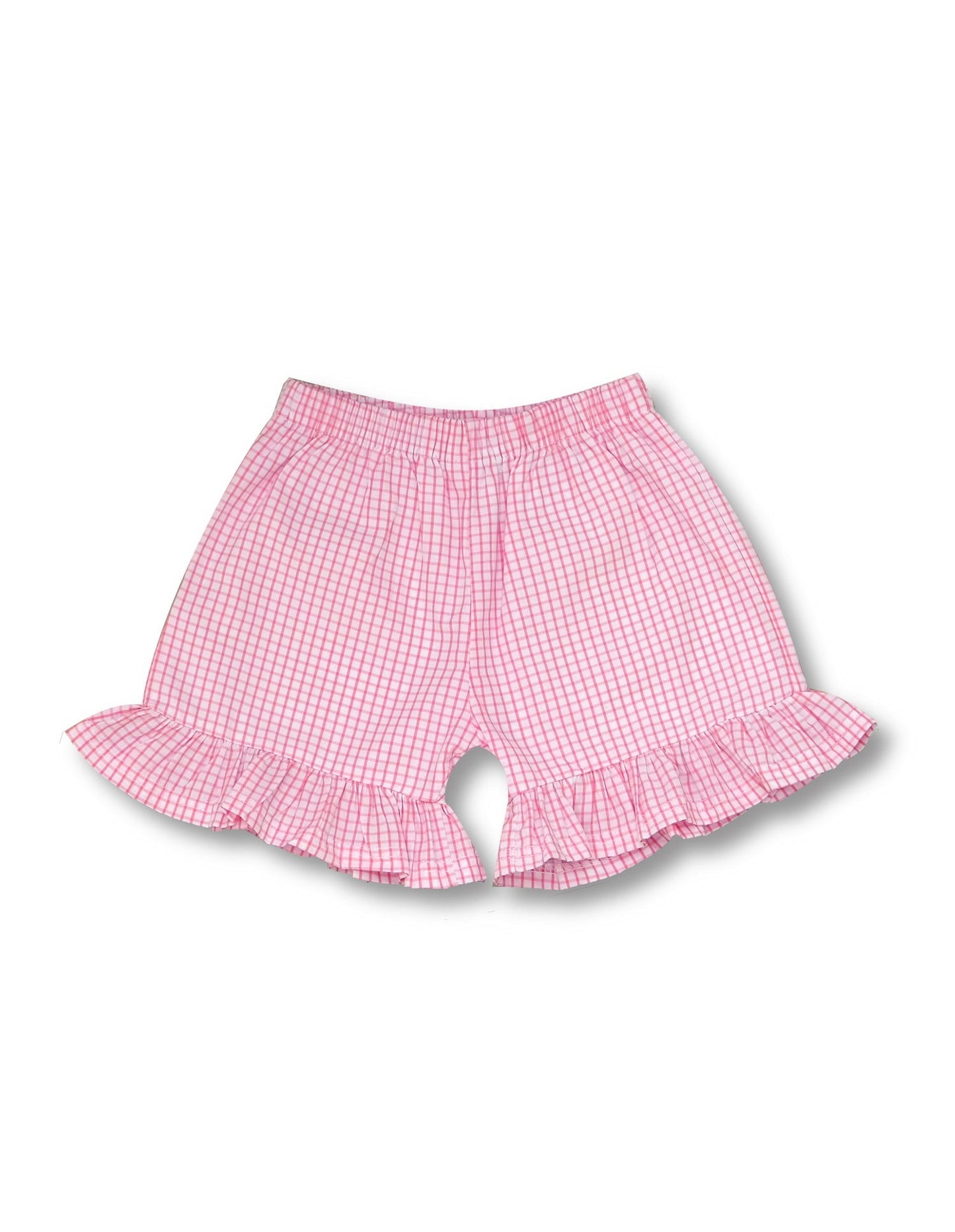 Gingham Shorts - Girls