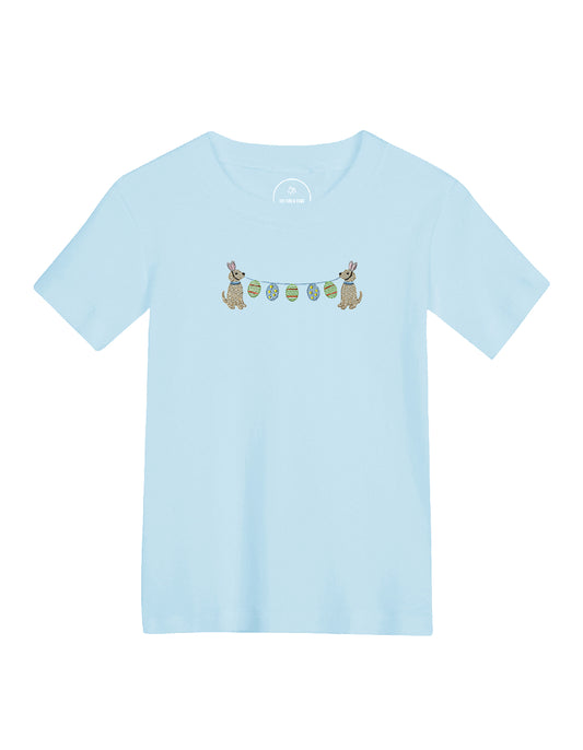 Easter Boys Dog Short Sleeve Shirt