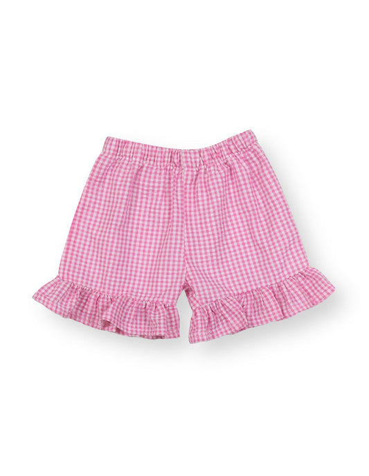 Gingham Shorts - Girls