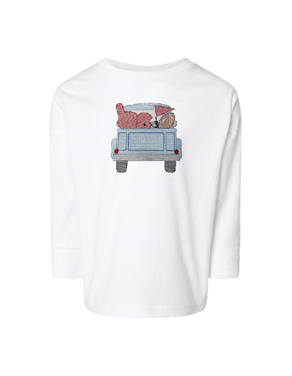 Football Tailgate Long Sleeve Shirt