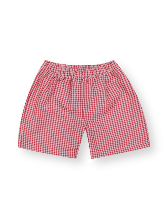 Gingham Shorts - Boys